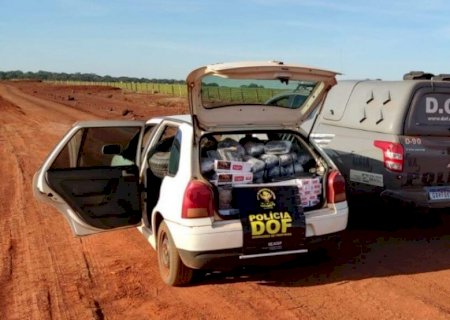 DOF apreende carga de contrabando avaliada em aproximadamente R$ 115 mil