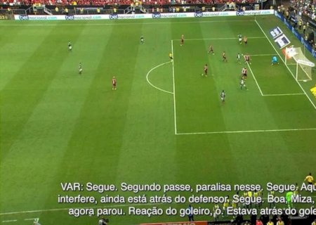 Áudio do VAR mostra análise em gol de título do Palmeiras: "Mayke não atrapalha o goleiro"