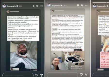 Esposa de Léo Gamalho detalha perfuração sofrida pelo atleta durante treino no Vitória