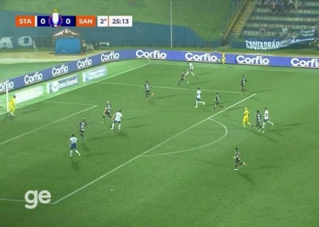 Apoio da torcida, bola na trave e substituição programada: como foi a estreia de Lucas Lima no Santos