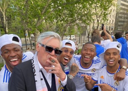 Brasileiros do Real Madrid brincam com Ancelotti sobre Seleção