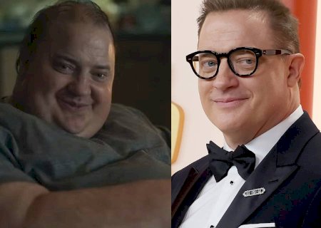 Brendan Fraser vence Oscar de Melhor ator por A Baleia