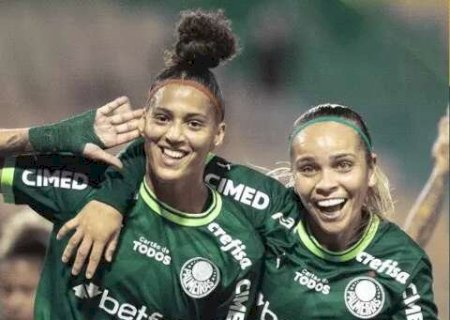 Com três gols de Amanda Gutierrez, Palmeiras vence Atlético-MG