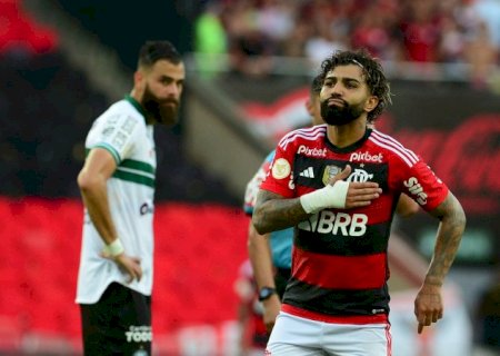 Flamengo vence o Coritiba por 3 a 0, no Maracanã: Veja Gols