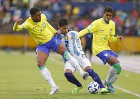 Com vitória sobre a Argentina, Brasil continua invicto no Sub-17