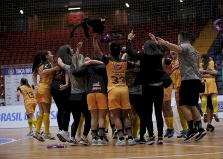Time paulista conquista Taça Brasil de Clubes de futsal feminino