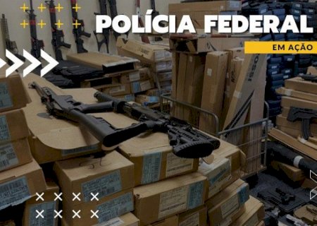 PF cumpre mandados de prisão contra CAC's e portadores de arma