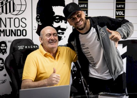 Santos renova contrato com Lucas Lima até abril de 2025