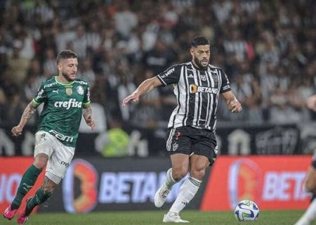 Atlético-MG e Palmeiras empatam em jogo equilibrado do Brasileirão