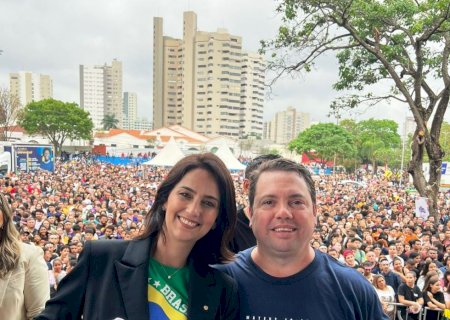 Rodolfo Nogueira  participa de marcha pra Jesus em defesa da família e infância