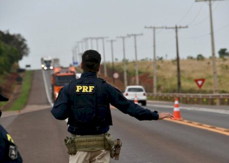 PRF registra 22 acidentes com duas mortes em rodovias de MS