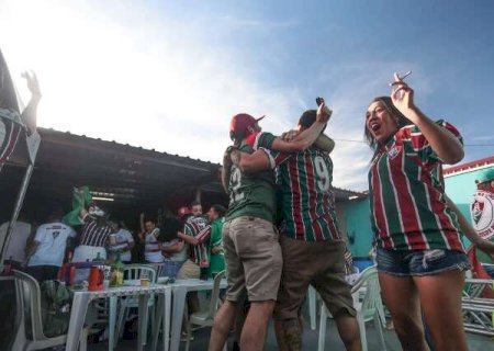 Teste cardíaco para torcida em MS, Fluminense vence Libertadores por 2 a 1