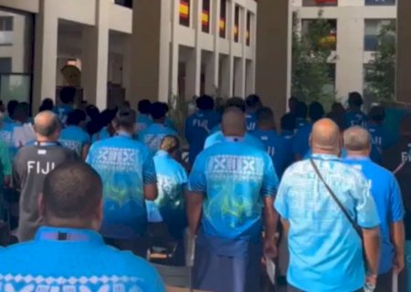 Atletas de Fiji fazem cultos e louvam a Deus nas Olimpíadas de Paris
