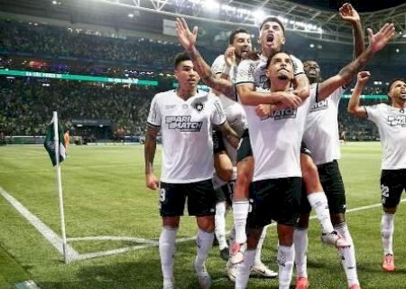 Botafogo vence na casa do Palmeiras e recupera liderança do Brasileirão