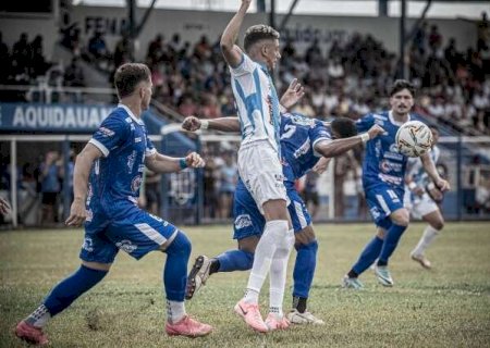 Abertura do estadual de futebol tem empate entre Aquidauanense e Ivinhema