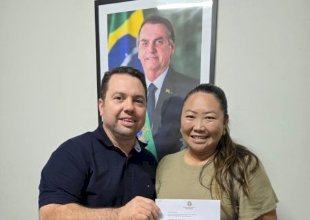 Patrícia Sakaue solicita emenda de 1 milhão a Rodolfo Nogueira