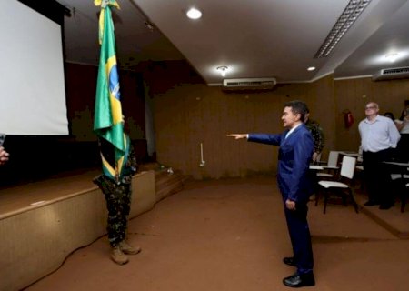 Prefeito Marçal Filho é empossado como presidente da junta militar de Dourados
