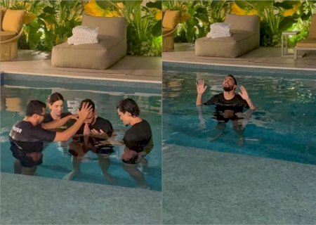 Paquetá é batizado nas águas