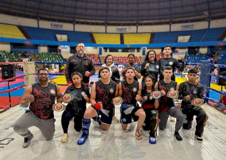 Atletas da FC-Kickboxing conquistam pódios e orgulho para Dourados
