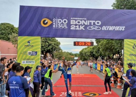 Queniano vence 21k em Bonito; atleta de Campo Grande chega em 1º no feminino