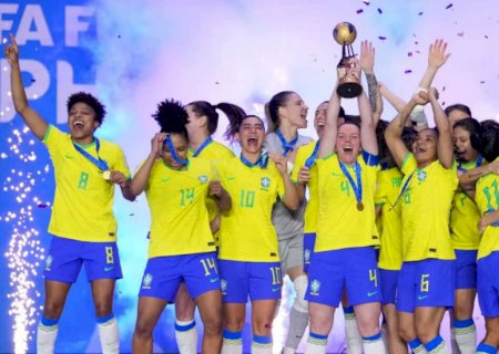Brasil derrota Portugal na decisão e conquista a 1ª Copa do Mundo feminina de futsal