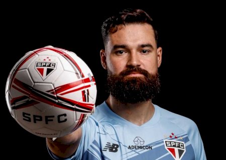 Goleiro de MS se apresentou ao São Paulo nesta semana