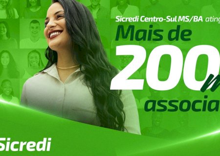 Sicredi ultrapassa marca de 200 mil associados