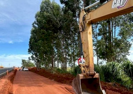 Obra de 3ª faixa na MS-306 deve ficar pronta em dezembro