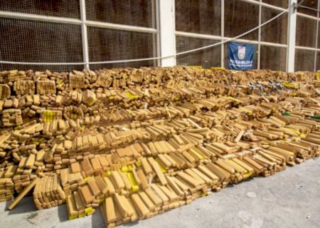Apreensão de 48 toneladas de maconha no Rio é a maior da história