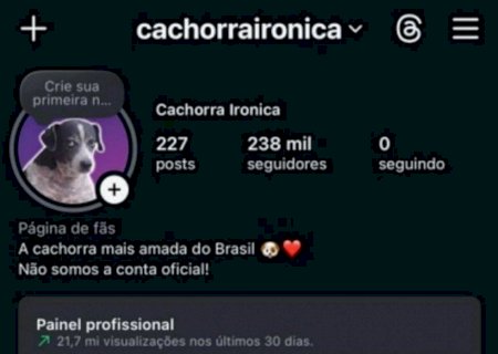 Instagram exclui perfil com 312 mil seguidores e deixa morador de MS sem renda