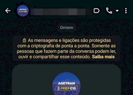 Golpistas tentam aplicar golpe com nome da Agetran
