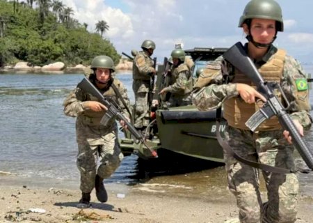 Com 39 vagas em MS, inscrições em concurso para fuzileiro naval terminam nesta segunda-feira